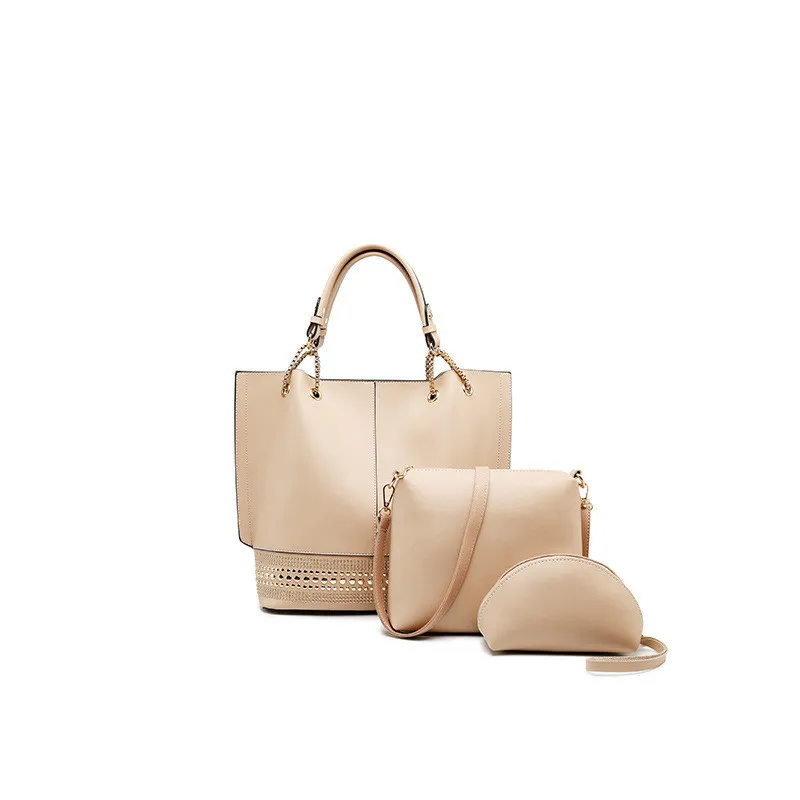 Новое поступление модная женская сумка из композитного материала 2019 три штуки