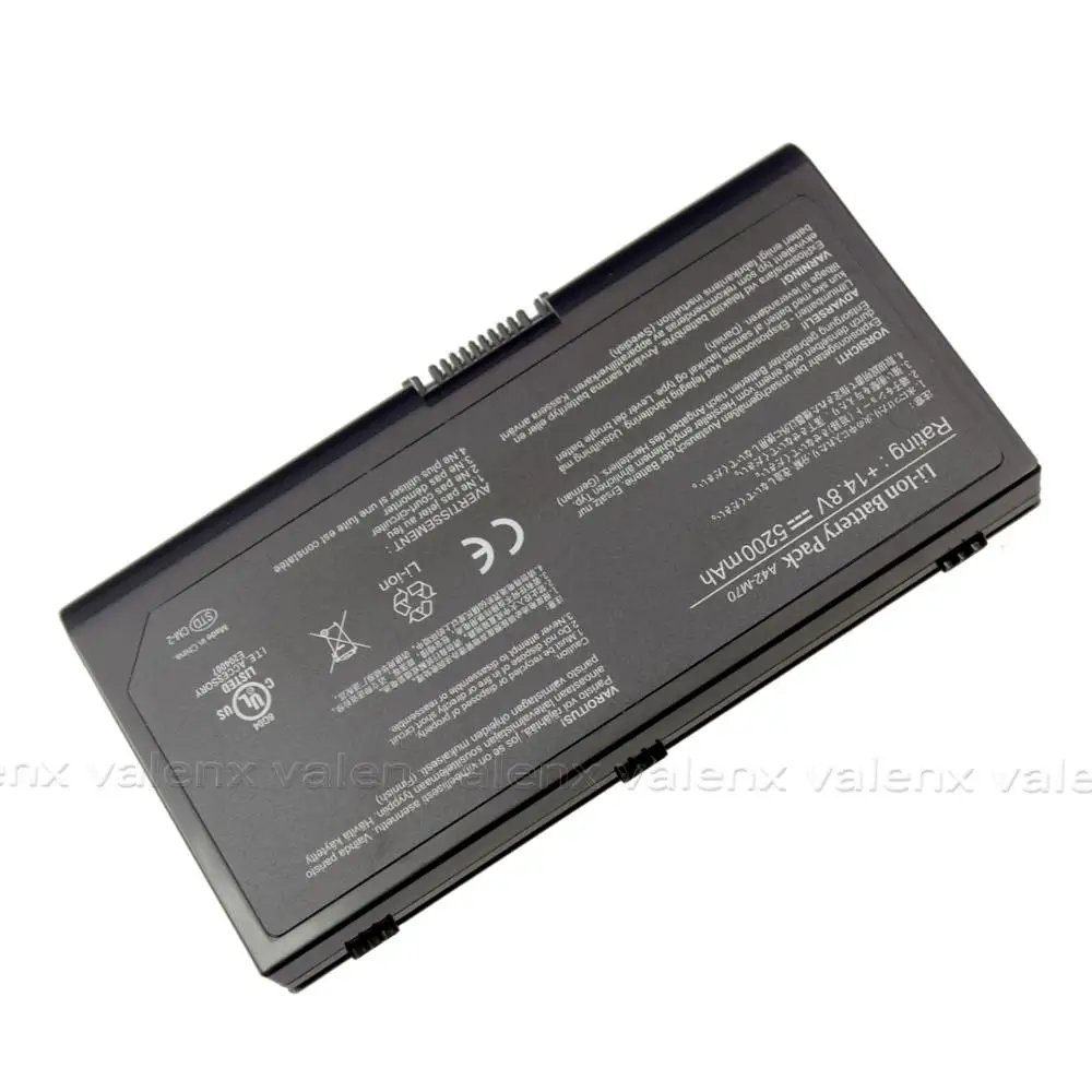 Аккумулятор для ноутбука Asus M70 8 ячеек X72VR X72F X71VN M70L M70S M70V N70S N90S|battery symbian|battery for hp