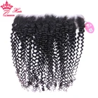 Кудрявые вьющиеся человеческие волосы с естественным цветом, 13x4