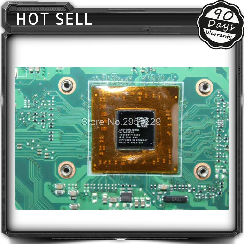 

X450EA For Asus X450E X452EA X452E A452E With E1-2100 CPU Laptop Motherboard X450EP REV 2.0 Mainboard 100% Tested Motherboard