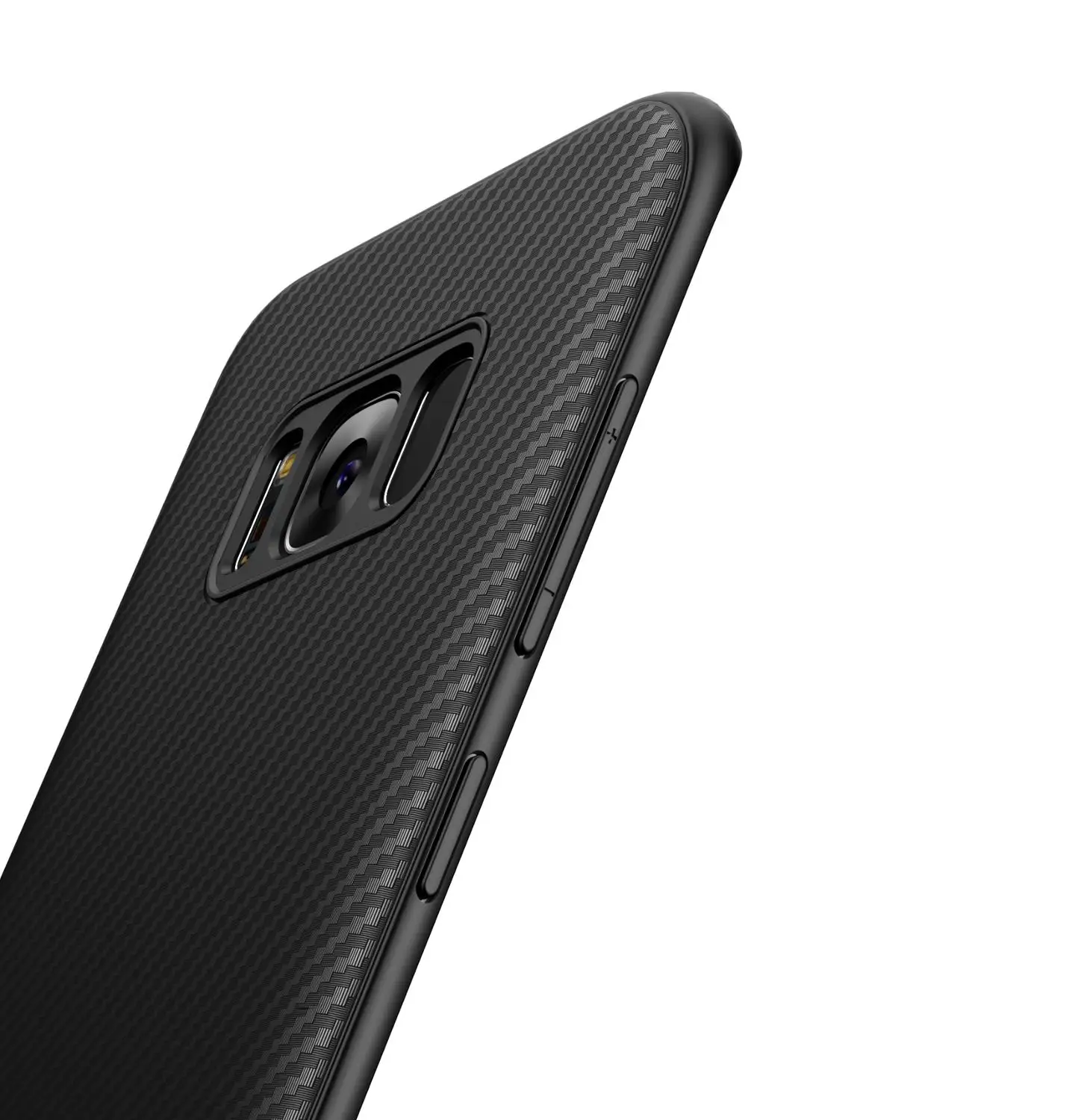 Чехол для SAMSUNG Galaxy S8 противоударный чехол из углеродного волокна флип кейс