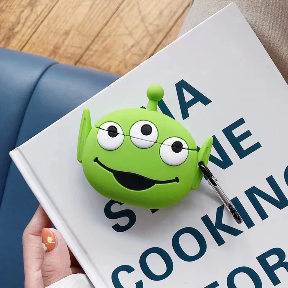 3D милый чехол для наушников с изображением утки собаки яйца Apple Airpods Pro мягкая