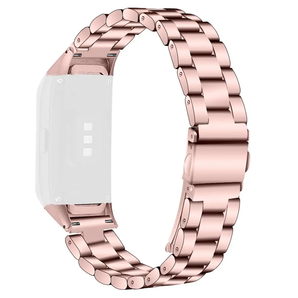 Stainless Steel Wrist Strap Metal Replacement Wristband For Samsung Galaxy Fit SM-R370 Smart Bracelet Accessories | Электроника