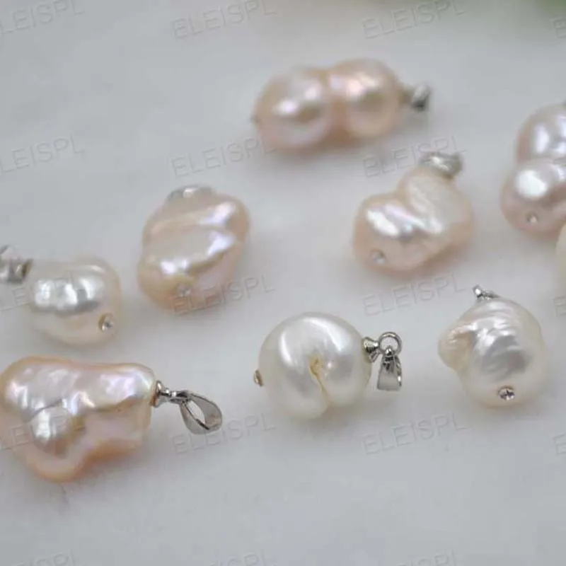 

Оптовая продажа 30 шт. 10,5-12.5x12-20 мм искусственный жемчуг в стиле барокко кулон