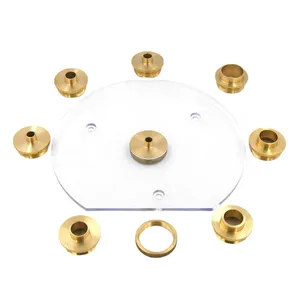 Гравировальная машина, электромеханическая Деревообработка, профильная Втулка из оргстекла, нижняя пластина с медной втулкой для Bosch1600