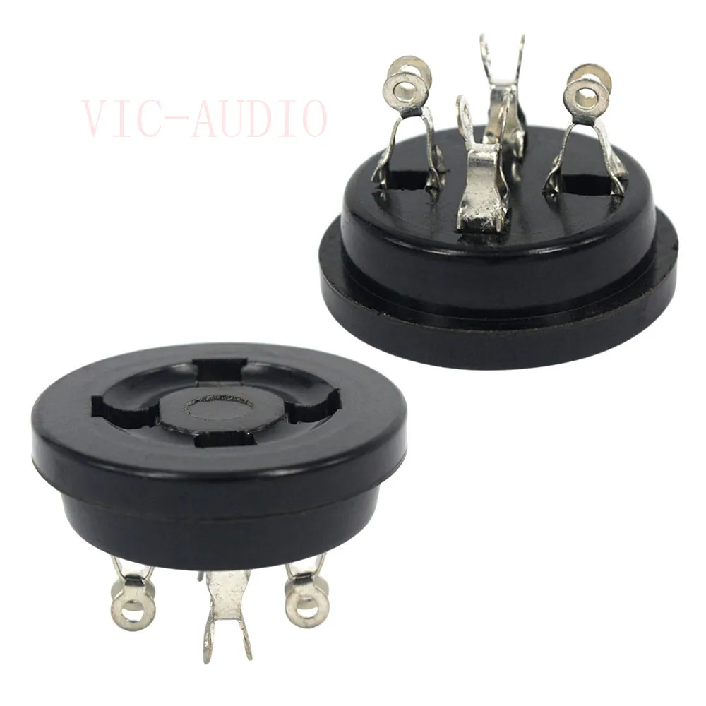 2 шт. 4 контакта для вакуумной трубки 2A3 300B|socket spinner|socket mountsocket relay 8 pins |