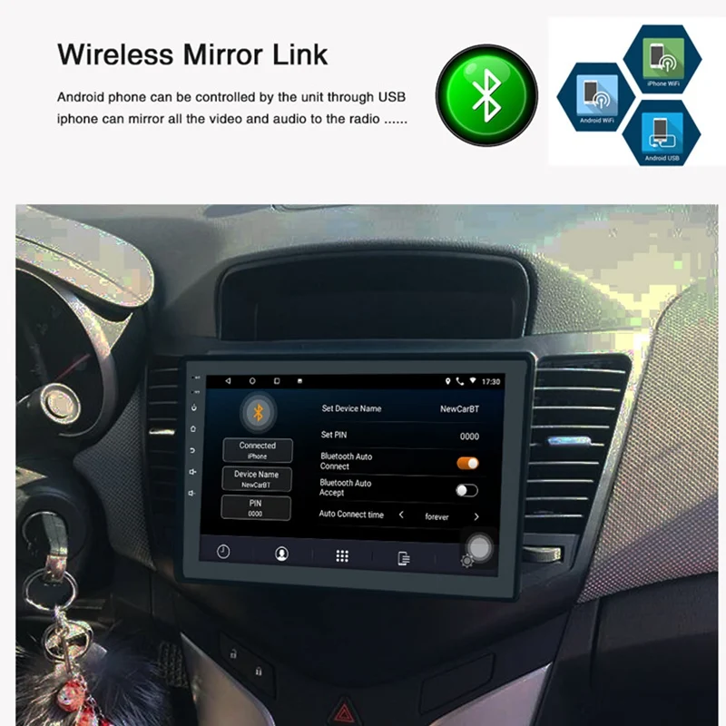 Автомагнитола 2 Din 9 дюймов Android 10 0 мультимедийный видеоплеер головное устройство