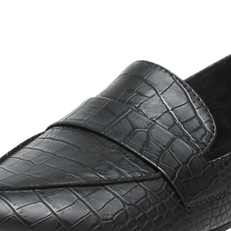 

New Leather Women's Shoes Shallow Mouth Single-pointed Pointed Flat Shoes Spring and Summer Flats Type Upper Material Fit Season