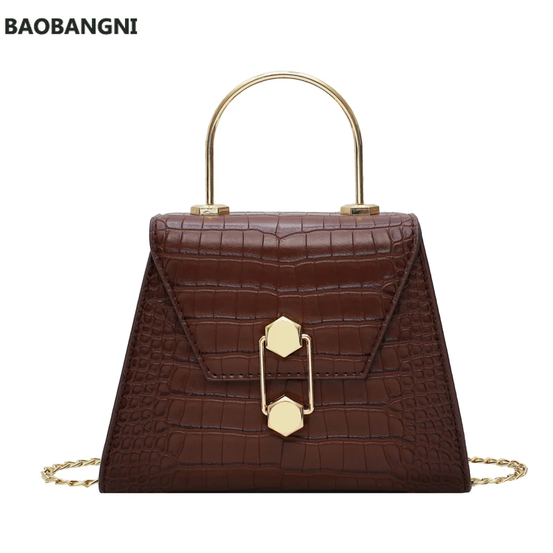

Stone Pattern PU Leather Crossbody Bags For Women 2021 Fashion Small Cross Body Brand Designer Lady Shoulder Bag Luxury Handbags