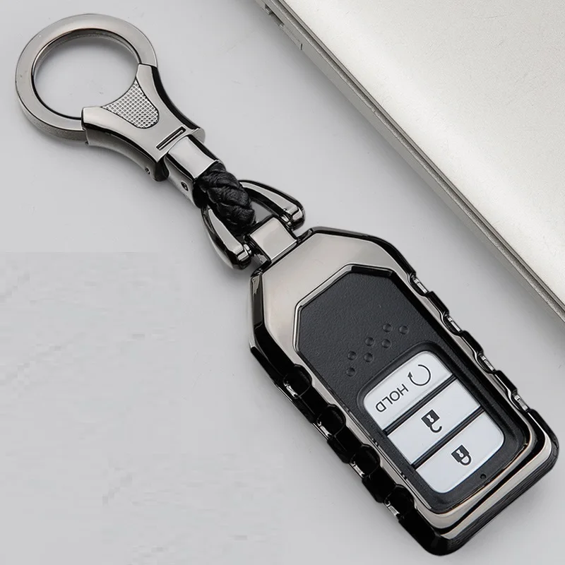 3D чехол для автомобильного ключа из цинкового сплава смарт Honda Civic CR V Accord XR Spirior 2/3/4