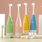 Электрическая зубная щетка для детей, уход за зубами, водонепроницаемая отбеливающая водная гигиеническая щетка для полости рта, защитная сетка для полости рта, очистка здоровья