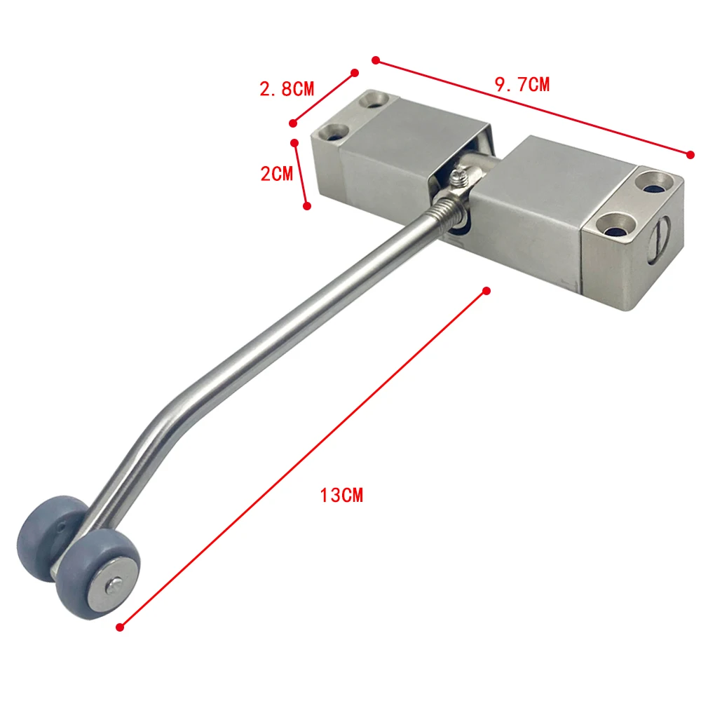 Высококачественный Дверной доводчик пружина из цинкового сплава автоматические