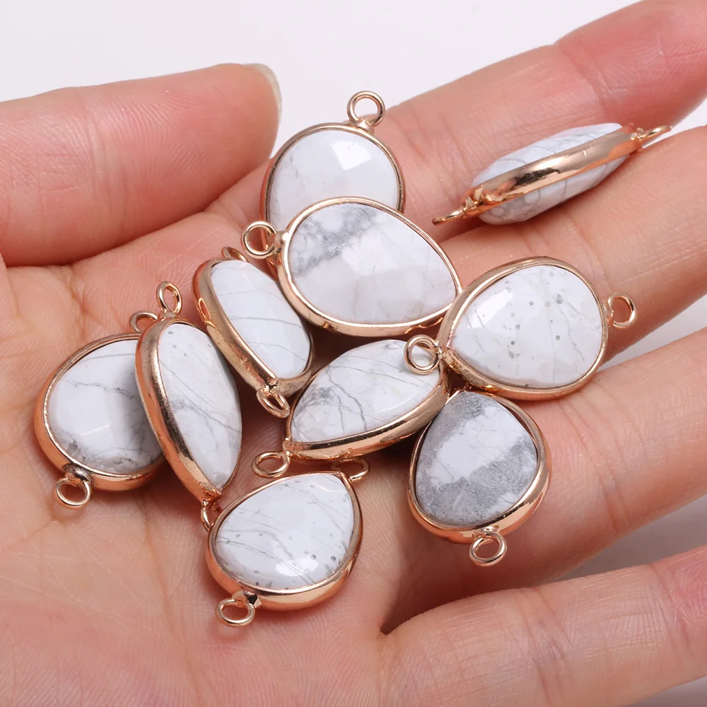 

Natural Semi Precious Stone Pendant Drop For Jewelry Making DIY Necklace Bracelets 14x27mm[Package Sale][Package Sale]