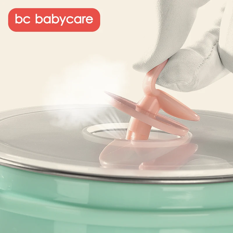 Детская изоляционная миска BC Babycare из нержавеющей стали для инъекций воды детская