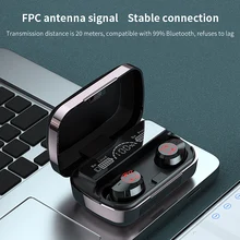 New Headphones Bluetooth Wireless Earphones 5.1 Gaming Headset Earbuds Sport Noise Canceling Running TWS Microphone