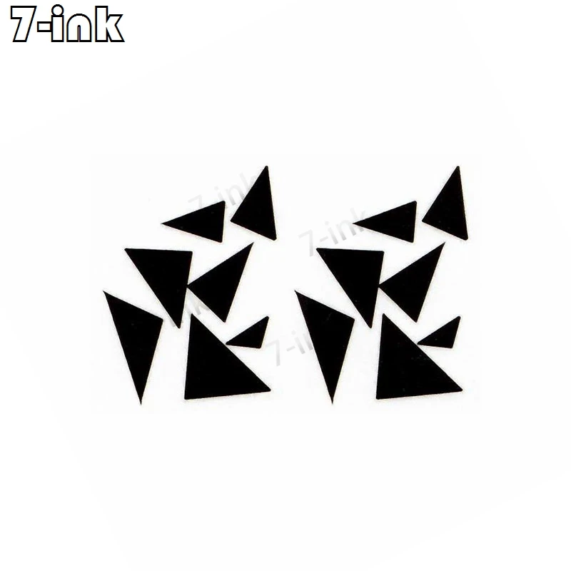 Водостойкая Временная наклейка для татуировок синий светильник лампа Кит