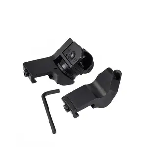 Прицелы для охоты AR15 AR 15 дюймов, передний и задний прицел, железный прицел для быстрой винтовки, 45 градусов, быстрое смещение