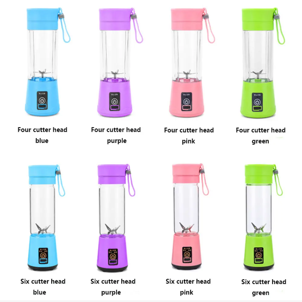 Portable Size USB Electric Fruit Juicer Handheld Smoothie Maker Blender Stirring Rechargeable Mini Juice Cup Water | Бытовая техника