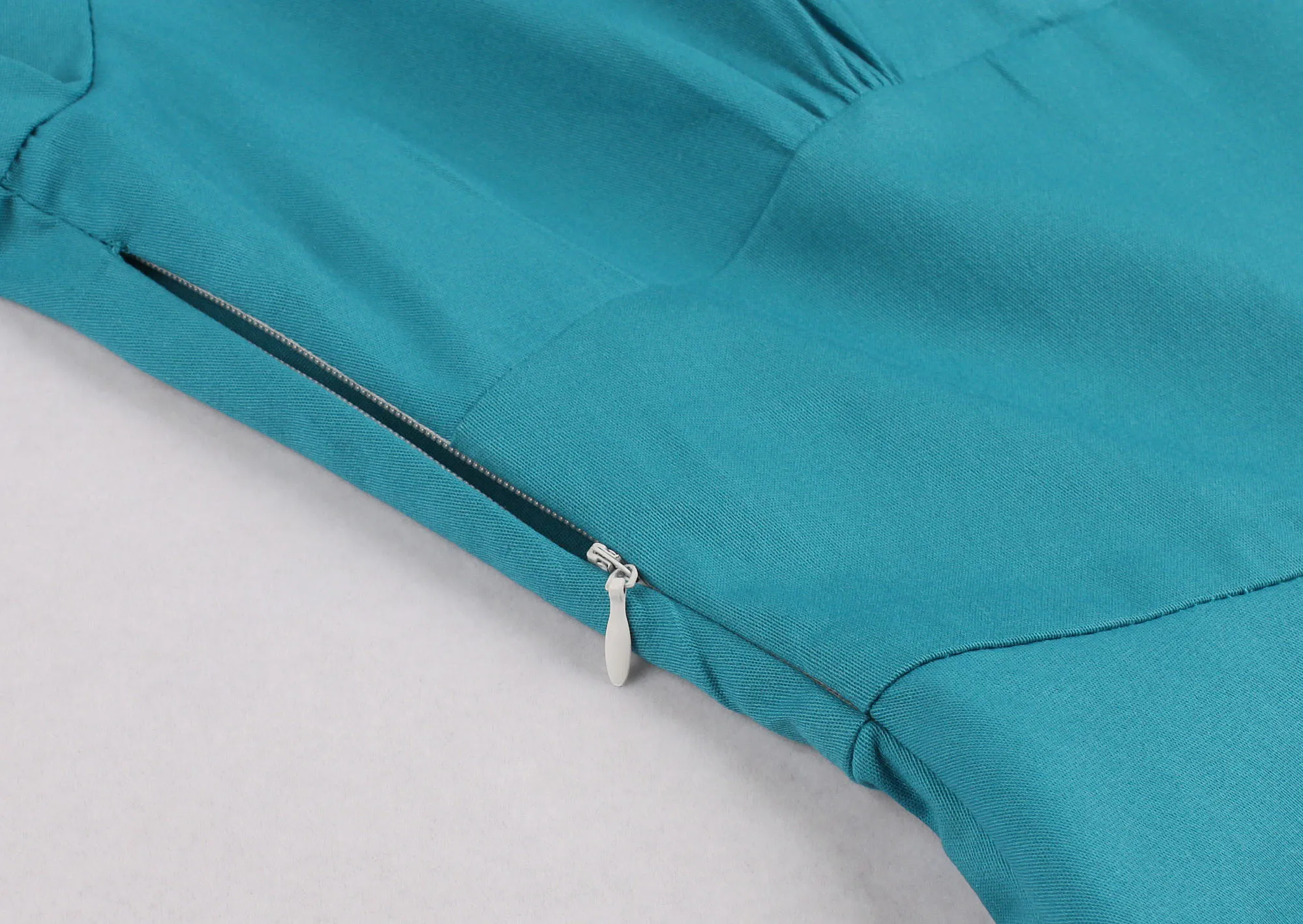 

SISHION Short Sleeve Women Cotton Dress VD1435 50s 60s Swing Vintage A Line Blue Black Summer Dresses for Women robe femme