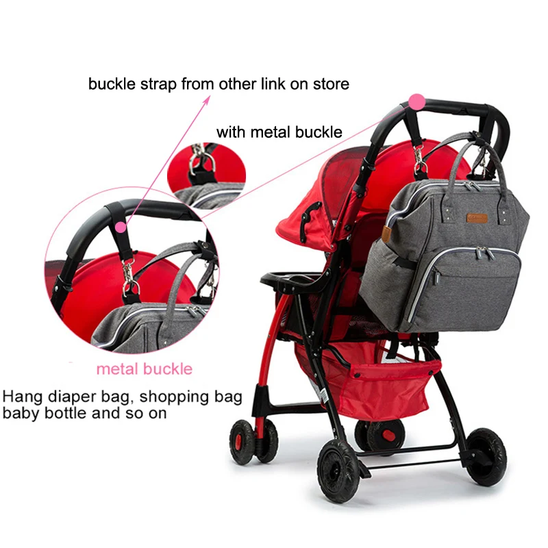 

Mummy Maternity Nappy Bag Stroller bolsa Large Capacity Baby Travel Backpack Mommy Nursing Bag Baby Care Changing Diaper Bag