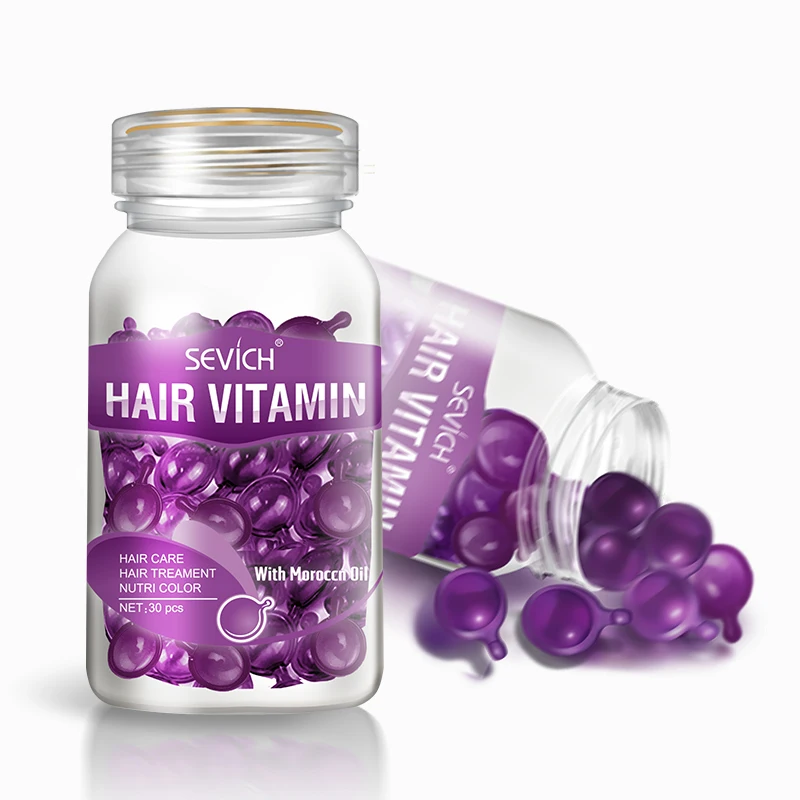 

Sevich Hair Vitamin Pro Keratin Complex Oil Smooth Silky Hair Mask Repair Damaged Hair Serum Moroccan Oil Anti Hair Loss Care 30