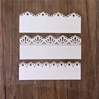 Металлические режущие штампы InLoveArts, пресс-форма с кружевной рамкой для скрапбукинга