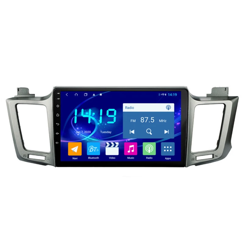 Android 10 Автомобильный мультимедийный DVD-радиоплеер для Toyota RAV4 XA40 2012 ~ 2017