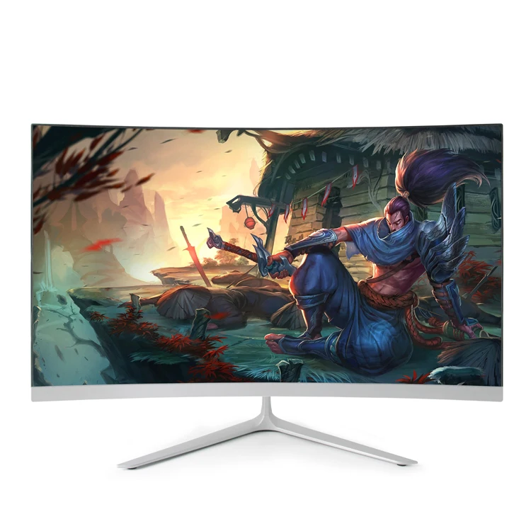 

Игровой монитор 4K 32 "Hd 2800r, изогнутый, 75 Гц, черный, белый, 160 градусов