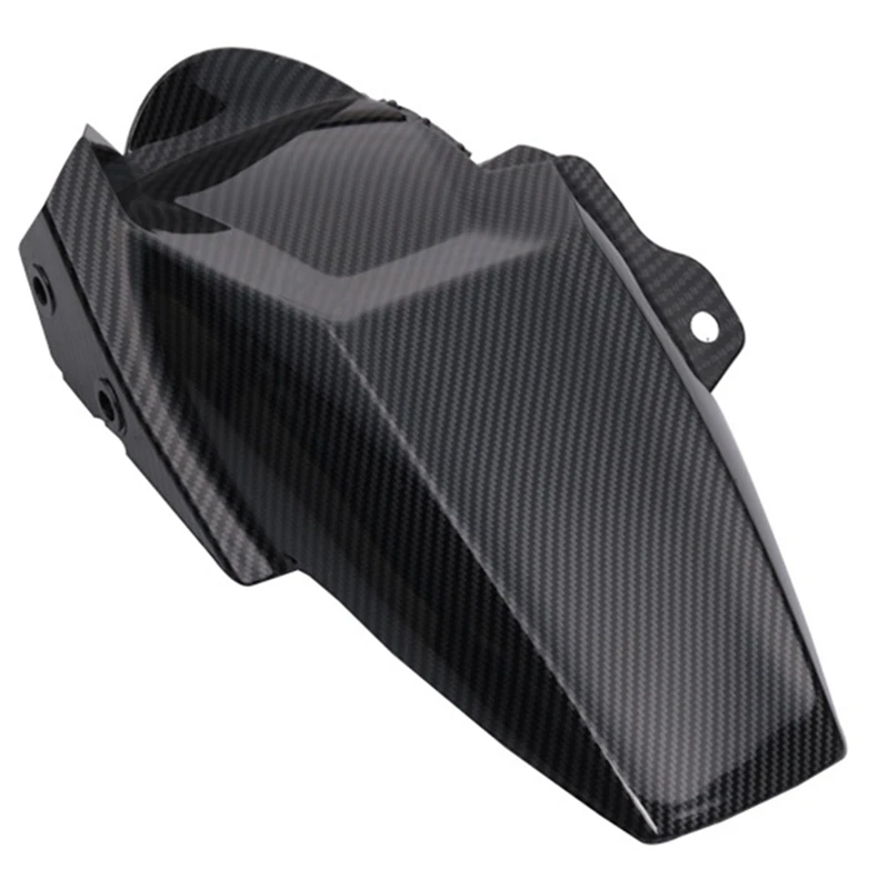 

Nondestructive Installation Motorcycle Rear Hugger Fender Mudguards Fairing with Carbon Fiber Motorcycle Headlight Cover