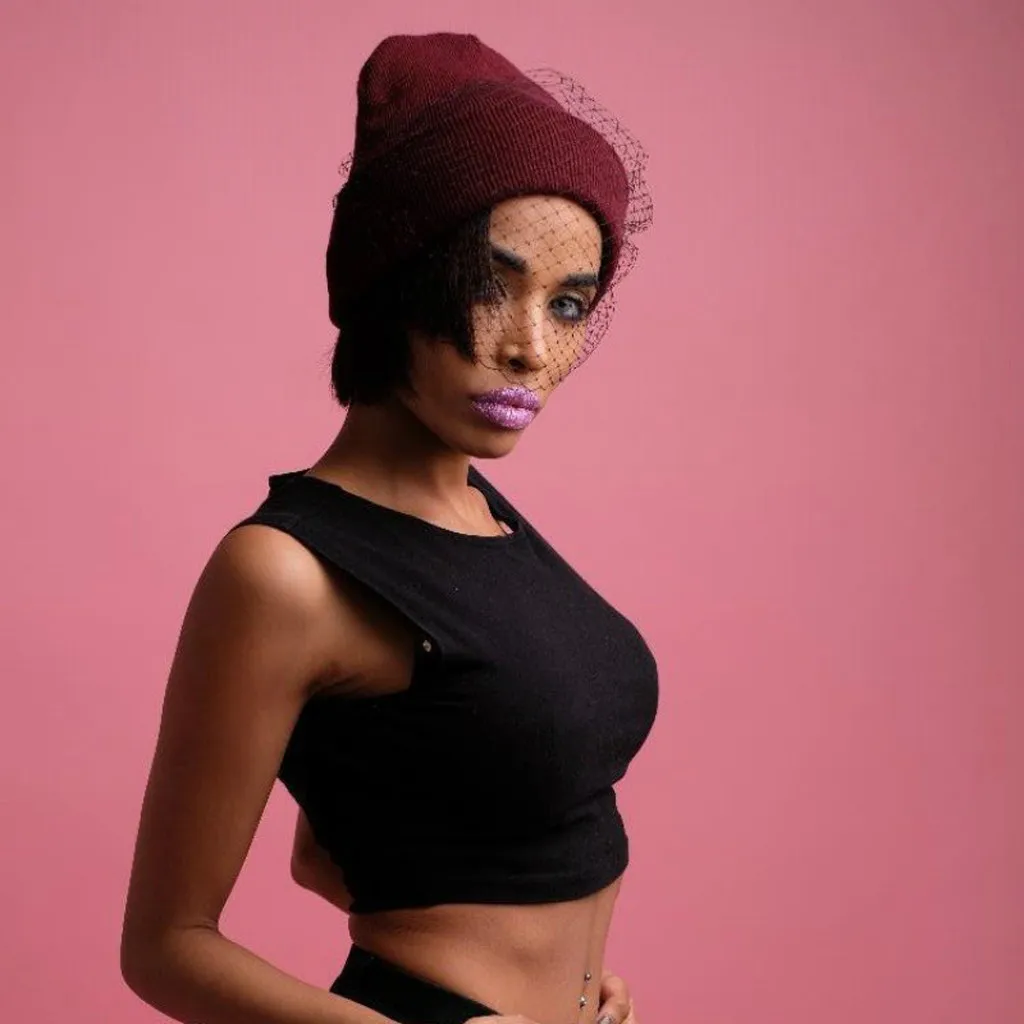 Женская шляпа Новая Элегантная Вуаль Сексуальная сетчатая вязаная теплая