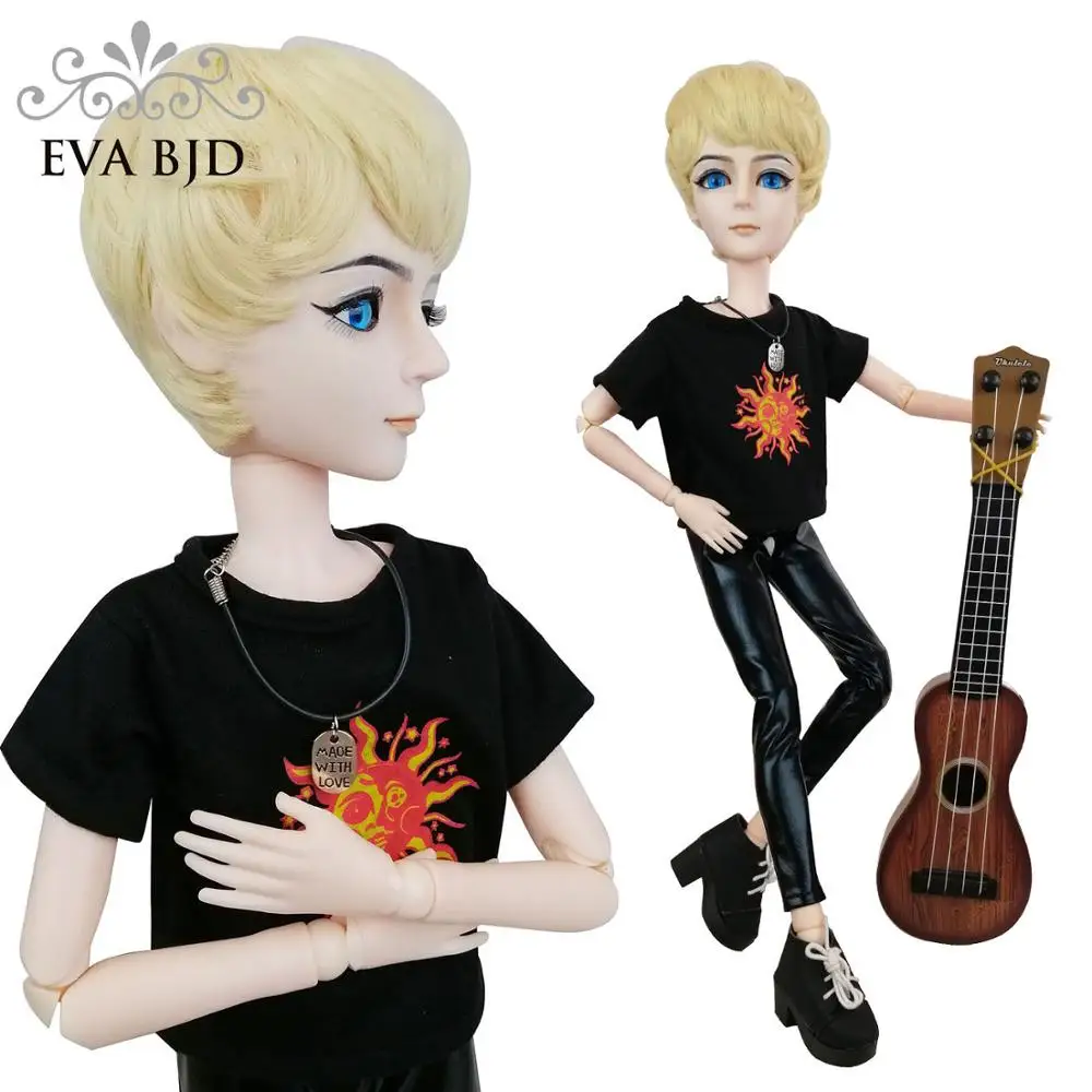 24' 24 дюйма 1/3 60 см EVA BJD кукла бойфренд Мужская игрушечная гитара ручной работы