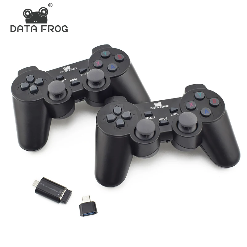 джостик для телефона пк Беспроводной игровой джойстик Data Frog 2 шт. Android 4G геймпад ПК