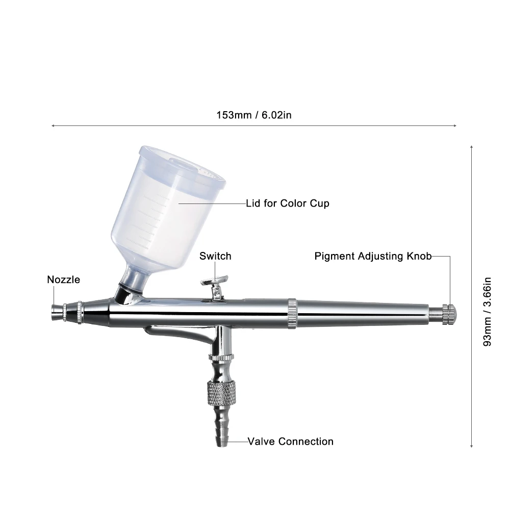 Горячая Мини Аэрограф пистолет Набор для ногтей Макияж Для DIY ткань одежда Кухня