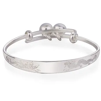 

Fashion Men and Women Children's Bracelets Anklets Creative Personality Gifts Auspicious Dragon and Phoenix Bracelet JSZ081