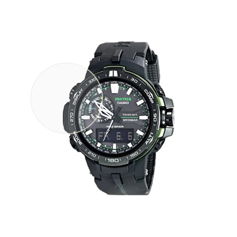 Прозрачная защитная пленка из закаленного стекла для смартфонов Casio PRW-6000Y PRW6600