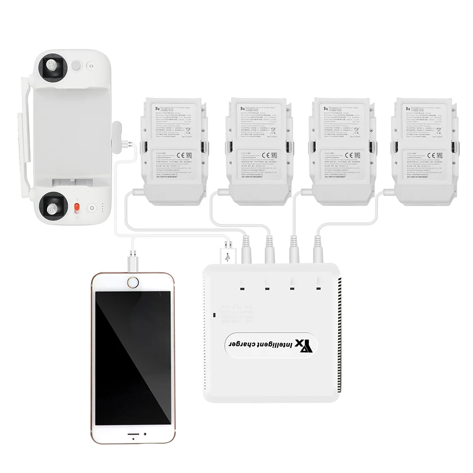 Зарядный концентратор для нескольких аккумуляторов FIMI X8 SE быстрое зарядное
