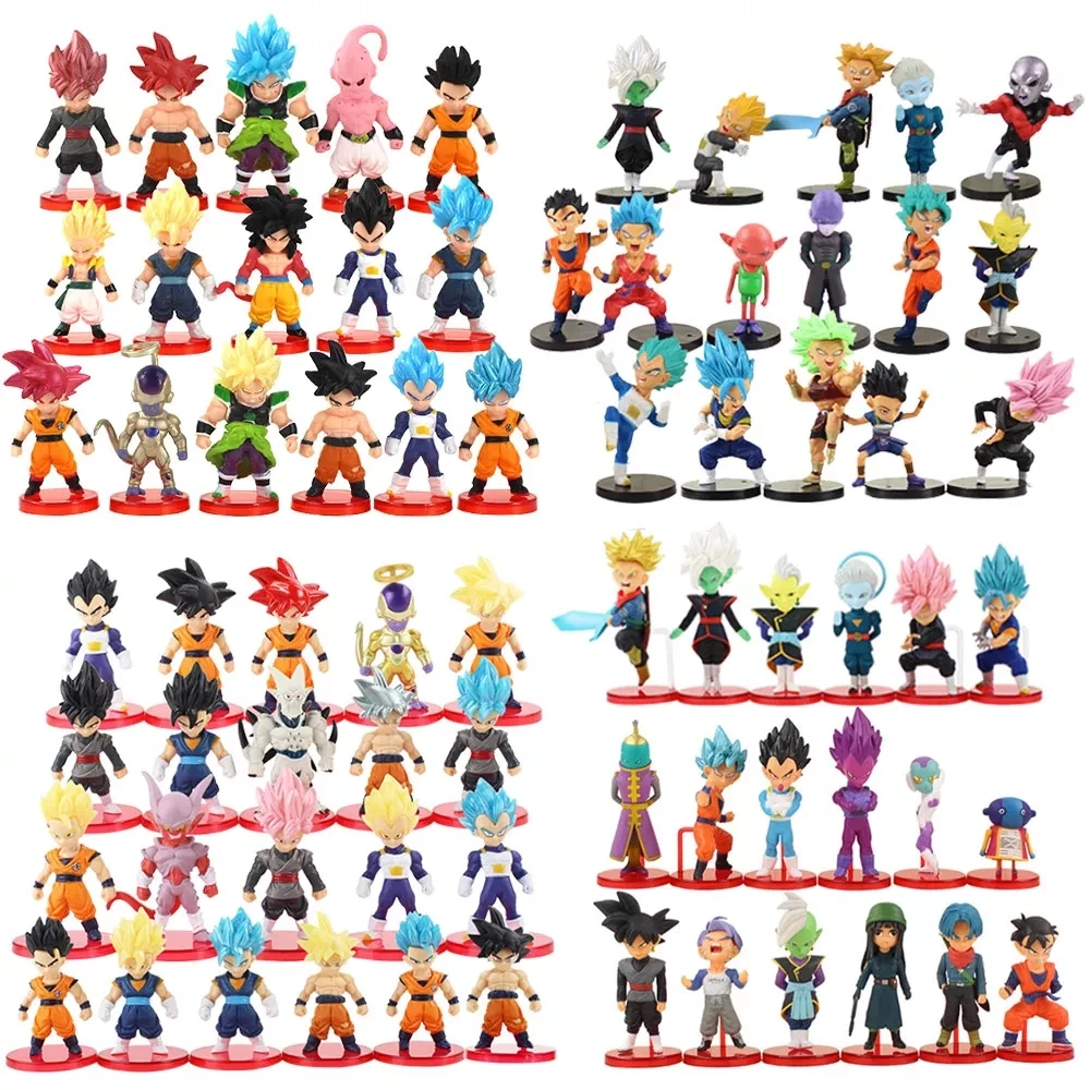 Игрушечная фигурка из аниме Драконий жемчуг Z 4-10 см супер сайян Гоку Вегета