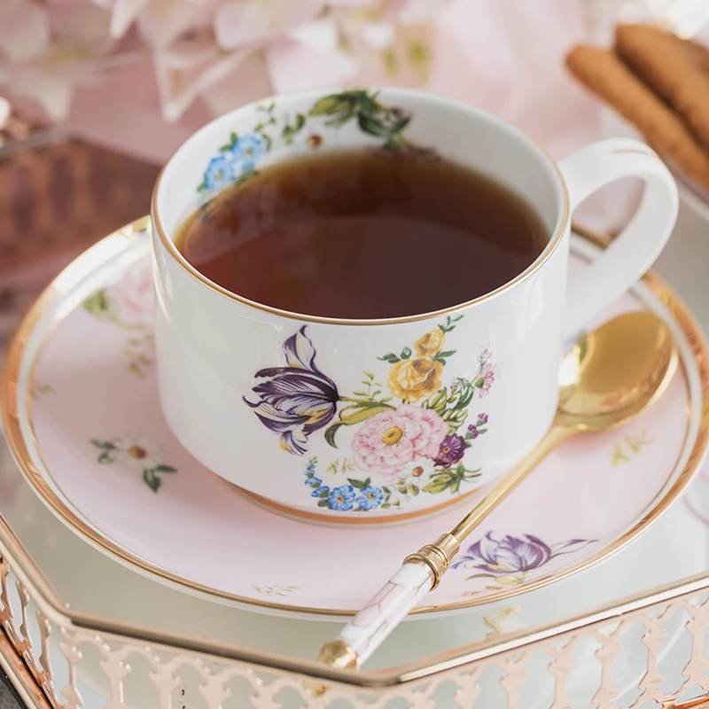 Керамическая английская кофейная чашка для послеобеденного чая европейская - Фото №1