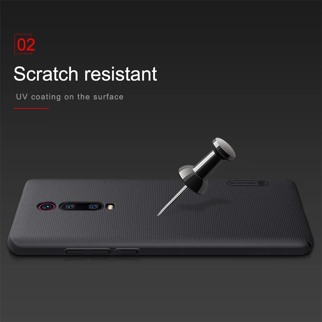 Xiaomi mi 9T красный Redmi K20 чехол Pro Nillkin Супер Матовый щит жесткая задняя панель из