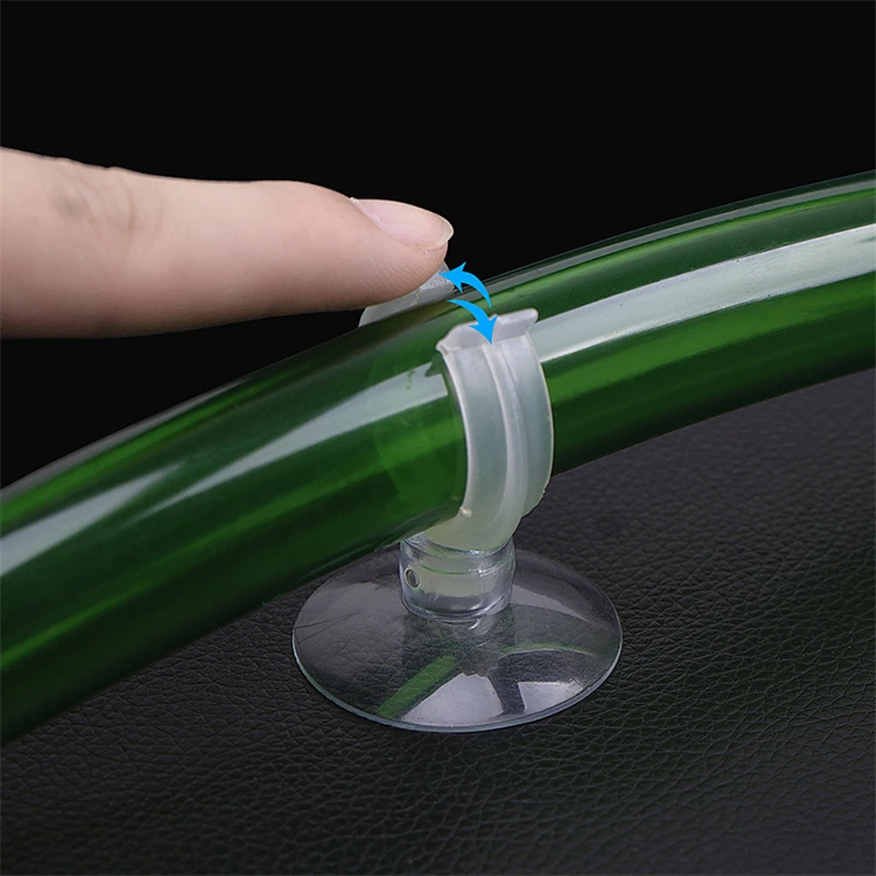5Pcs Aquarium Suction Cups Fish Tank Oxygen Tube Open Clip Fixing Clamps Holder For Air Line Hose Heater Thermometer | Дом и сад