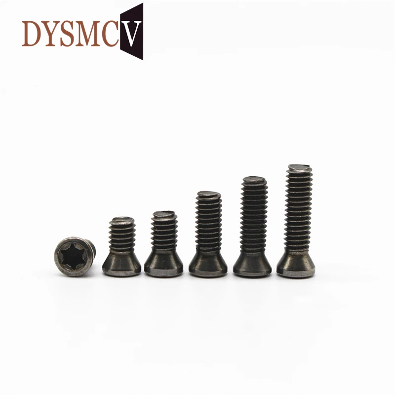 50pcs/lot M2.5 x 6 M5x12 M2 M3 M4 Trox Screws to Fix the Lathe or Milling Boring Inserts on CNC Cutting Holders and Machine | Инструменты