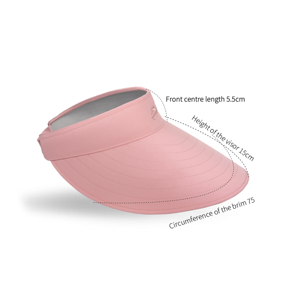 

OhSunny Summer Wide Brim Sun Visor Caps Outdoor Sports Cycling Beach Foldable Sunscreen Hats For Women Panama Chapeu Feminino