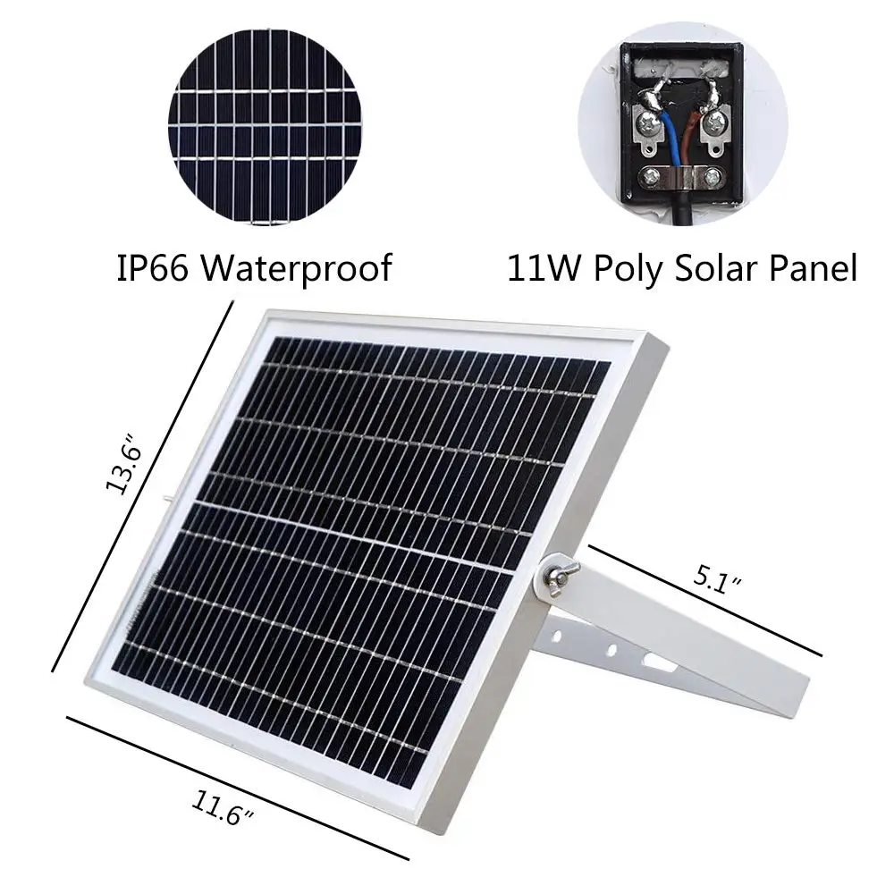 Автоматический Открыватель для ворот 11 Вт с солнечной батареей двойных