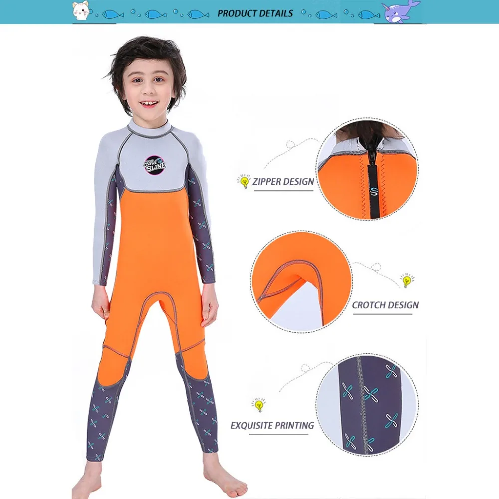 Rashguard неопреновые гидрокостюмы для детей, костюмы для дайвинга детская одежда для плавания с длинными рукавами для мальчиков и девочек, сёрфинга, гидрокостюм f3
