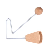 wooden metal musical rhythm vibraslap percussion musical instrument for children baby kids toys educational musical toys