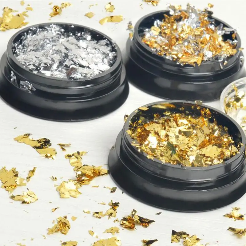 

20 Colors Nail Art Color Glitter Paper Irregular Foil DIY Handmade Crystal Epoxy Jewelry Accessories Filler Resin Sticker Tools