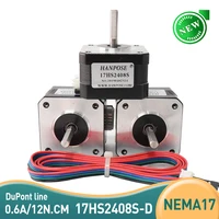 nema17 stepper motor 12n cm 42 motor 17hs2408s 4 lead with dupont line 0 6a ce rosh iso cnc laser grind foam plasma 3d printer