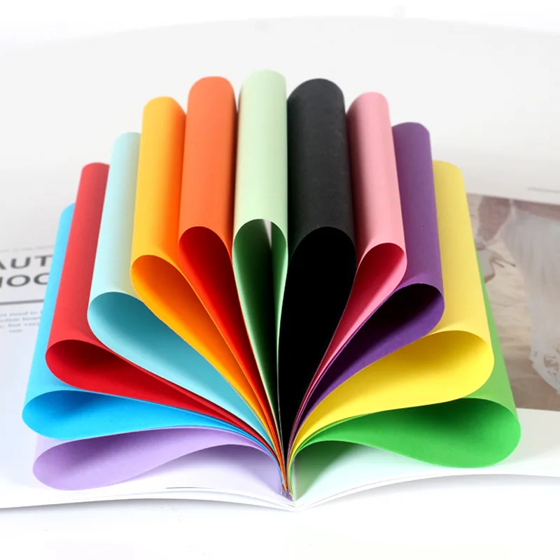 Бесплатная доставка А4 бумага принтер для отслеживания копировальная 10 цветов 50