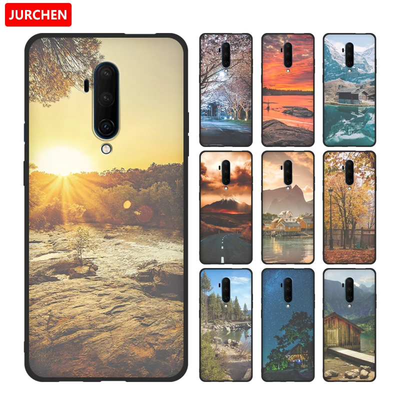 JURCHEN роскошный силиконовый чехол для телефона OnePlus 7T Pro Модный дизайн Печать