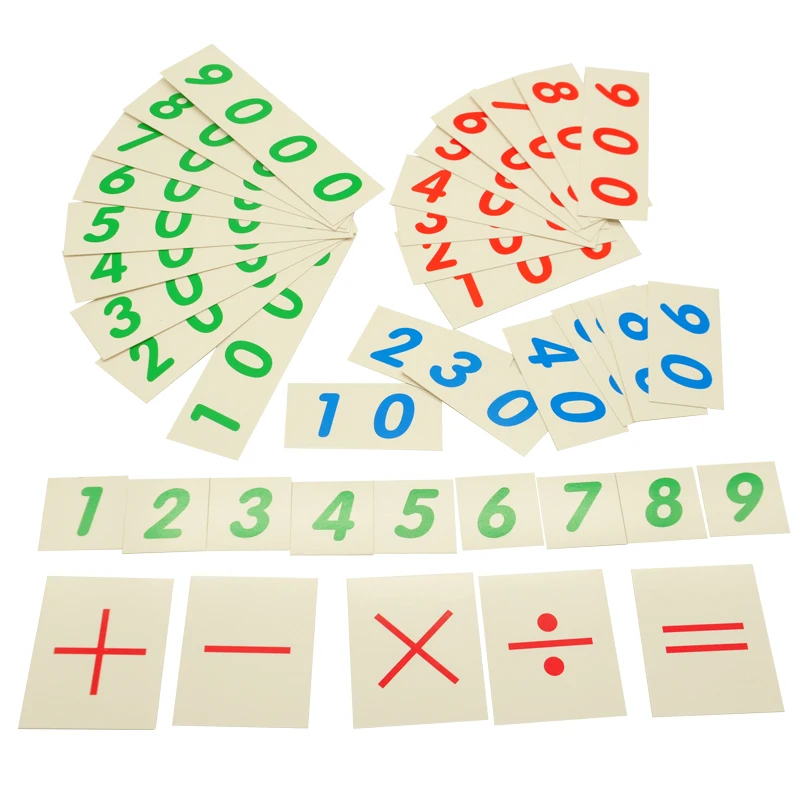 Монтессори детская игрушка десятичная база игровой набор обучение математике